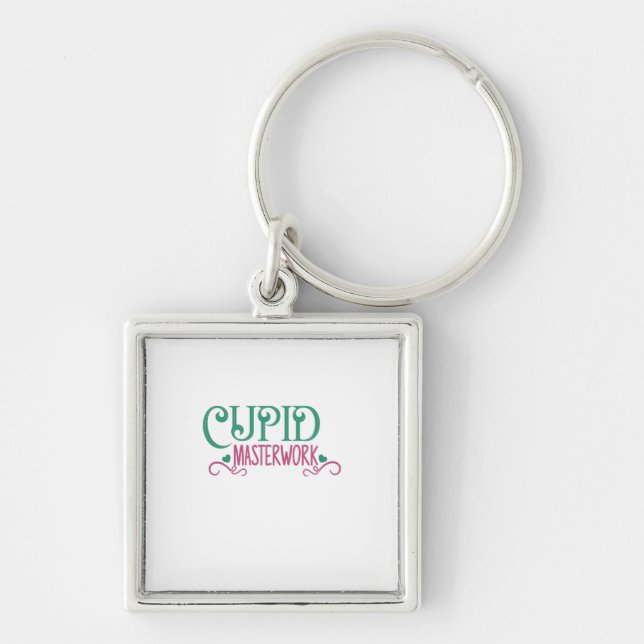 Chaveiro Masterwork Cupid de Presente de casal (Frente)
