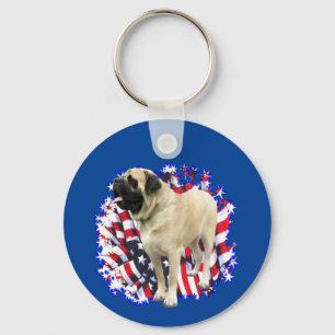 Chaveiro Mastiff (afeto) Patriot