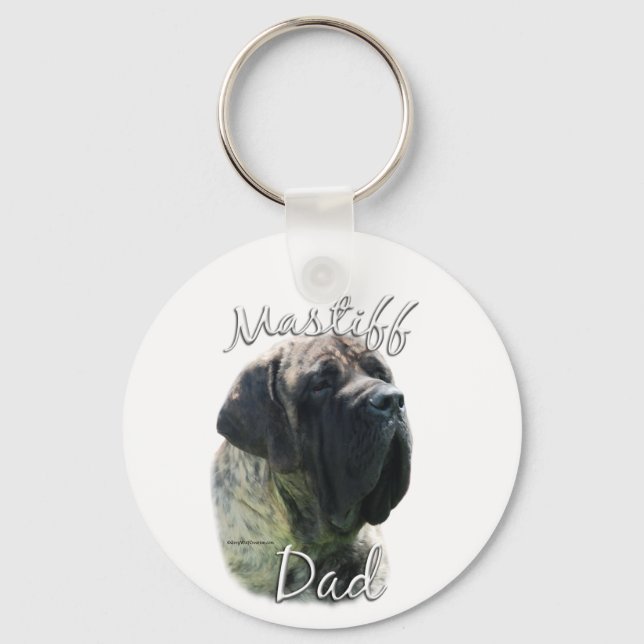 Chaveiro Mastiff (brindle) Pai 2 (Frente)