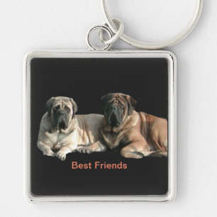 Chaveiro Mastiff Melhores Amigos