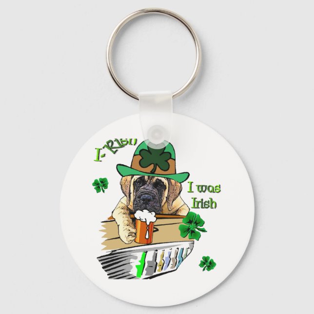 Chaveiro Mastiff St Patricks Inglês (Frente)