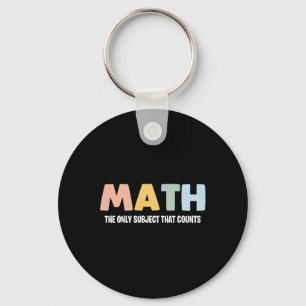Chaveiro Matemática a Única Disciplina Que Conta - Chá de M