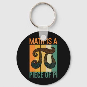 Chaveiro Matemática É Um Pedaço De Pi Retro Dia Do Pi Profe
