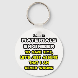Chaveiro Materiais Engraçados Engenheiro T-Shirts e present