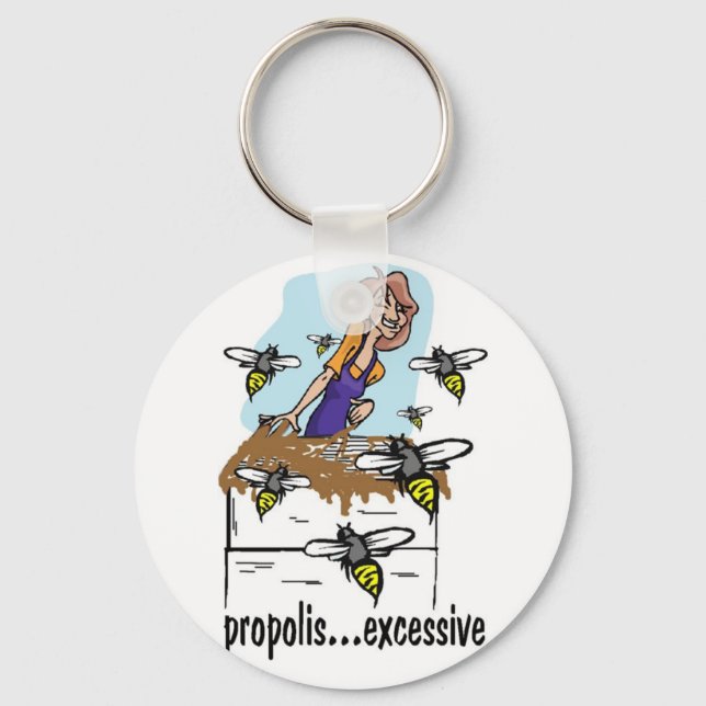 Chaveiro material adesivo (Frente)