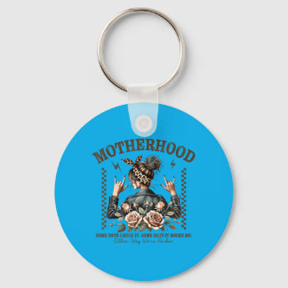 Chaveiro Maternidade retrô engraçado dia das mães Rock Mama