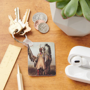 Chaveiro Mato-Tope, Retrato Chefe Mandan de Karl Bodmer