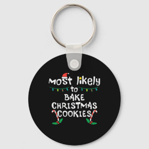 Chaveiro Matriz da Família Cookie Xmas de Natal mais Assar