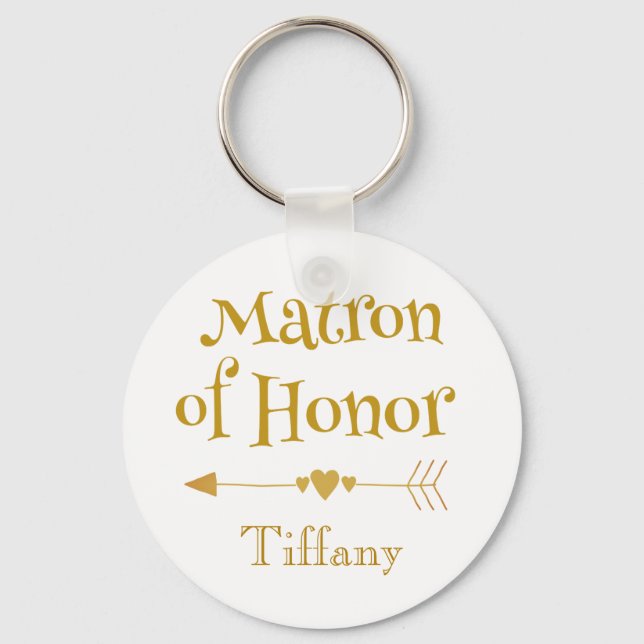 Chaveiro Matron of Honor Gifts (Frente)