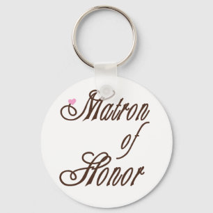 Chaveiro Matrona de marrons elegantes da honra