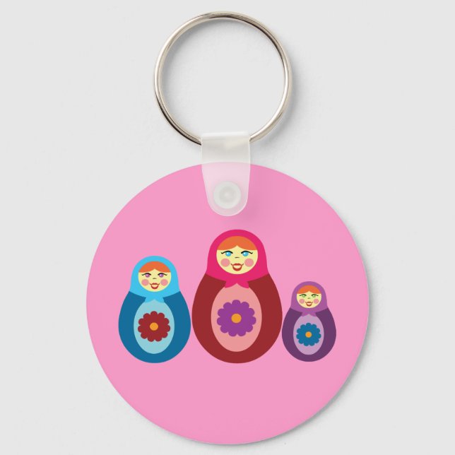 Chaveiro Matryoshka Dolls (Frente)