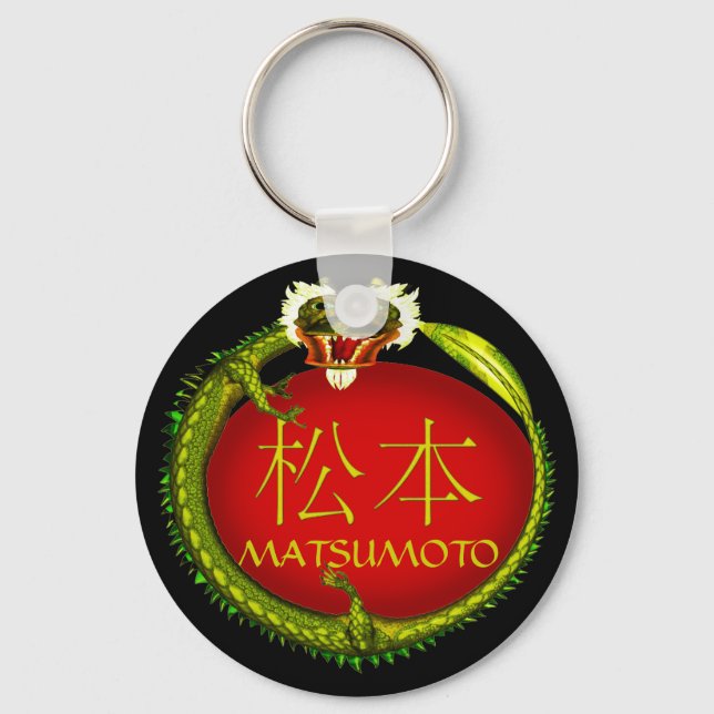 Chaveiro Matsumoto Monograma Dragon (Frente)
