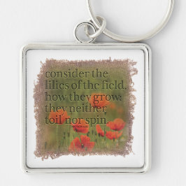 Chaveiro MATTHEW 6:28 - Keychain