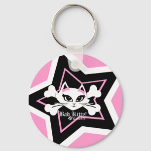Chaveiro mau da estrela de Catoure do gatinho