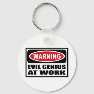 Chaveiro Mau de aviso GENIUS AT WORK Key Chain
