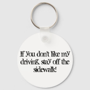 Chaveiro mau do motorista