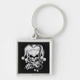 Chaveiro Mau Jester Skull