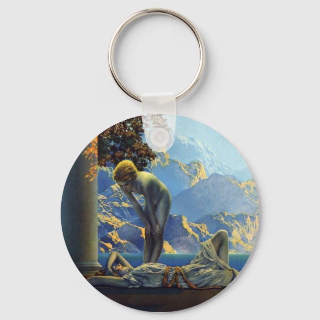 Chaveiro Maxfield Parrish Daybreak (Frente)