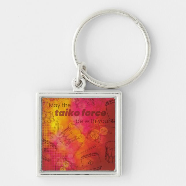 Chaveiro May the taikoforce be with you sleutelhanger (Frente)