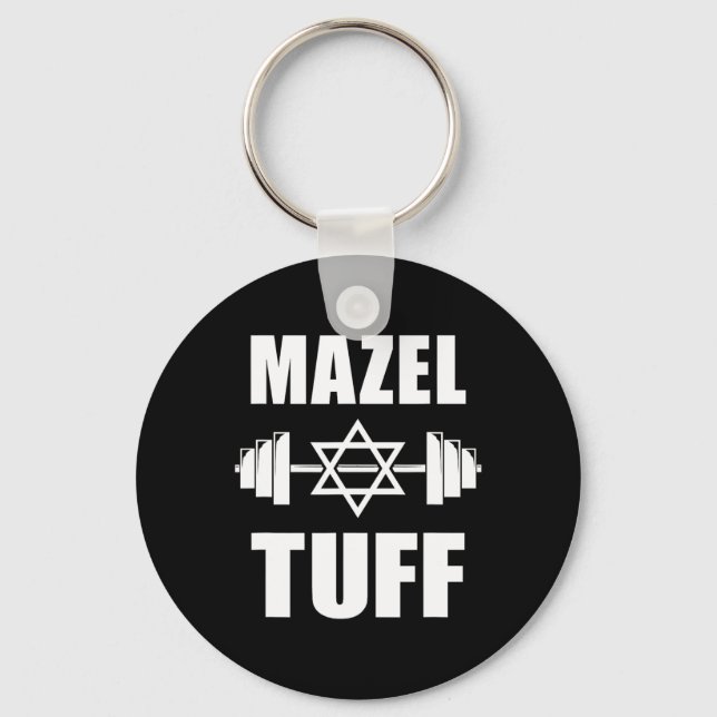 Chaveiro Mazel Tuff Funny Juewout (Frente)