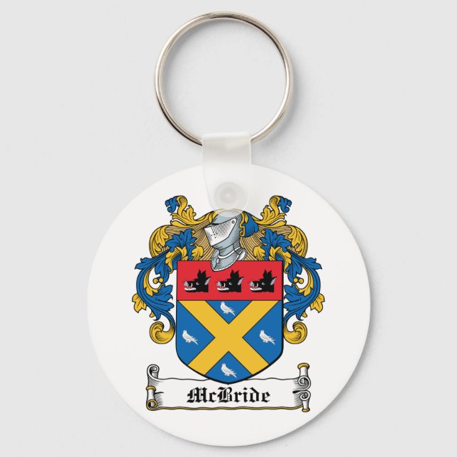 Chaveiro McBride Family Crest (Frente)