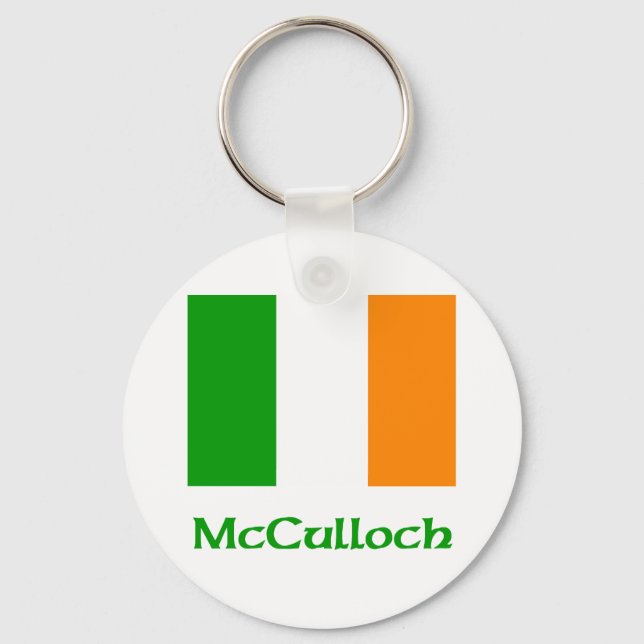 Chaveiro McCulloch Irish Flag (Frente)