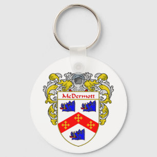 Chaveiro McDermott Casaco de Armas (Mantled)