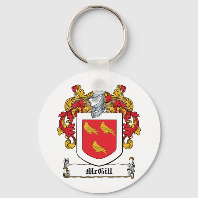 Chaveiro McGill Family Crest (Frente)