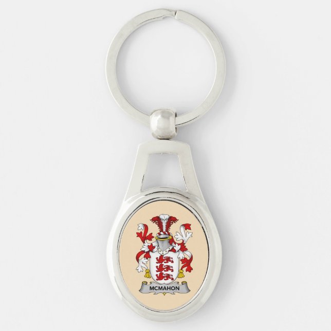 Chaveiro McMahon Family Coat of Arms Keychain (Frente)