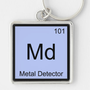 Chaveiro Md - Camisa Símbolo de Elemento Químico Detector d