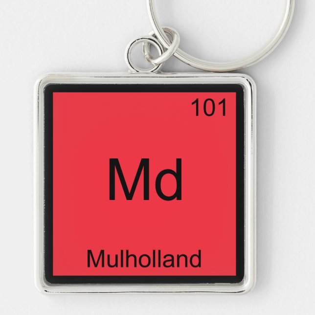 Chaveiro Md - Mulholland Camiseta de Símbolo de Elemento de (Frente)