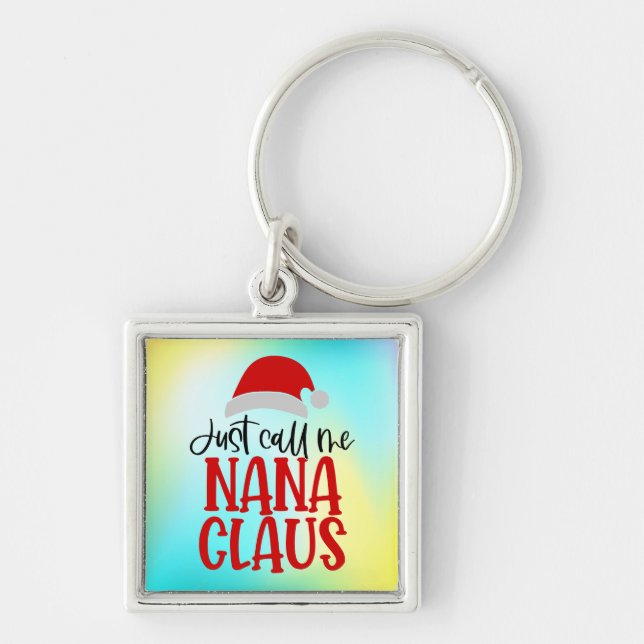 Chaveiro Me Chame De Nana Claus-56768 (Frente)