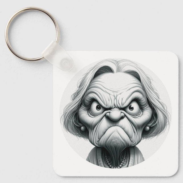 Chaveiro "Mean Nancy" Aluminum Keychain (Frente)