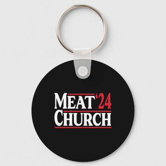 Chaveiro Meat Church 24 Bbq  (Frente)