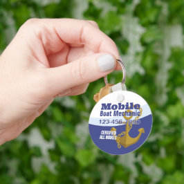 Chaveiro Mecânica de barcos móveis