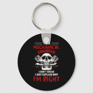 Chaveiro Mecânico Sou Um Engenheiro Mecânico