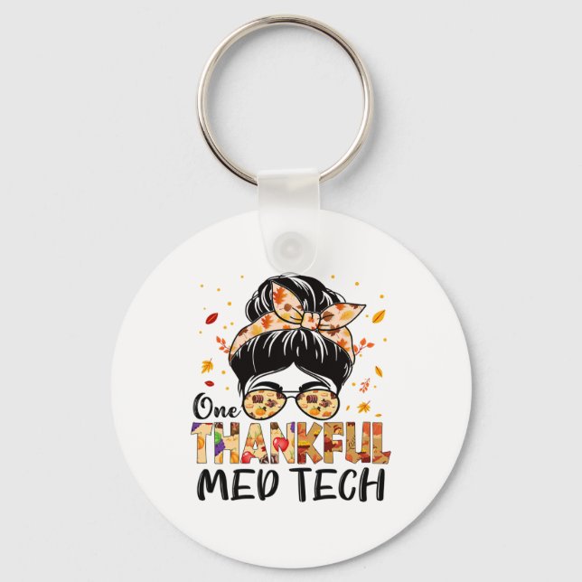 Chaveiro Med Tech One Thankful Bun Fall (Frente)