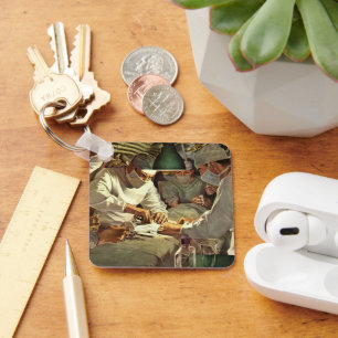 Chaveiro Medicamento Vintage, Médicos Cirurgia em ER