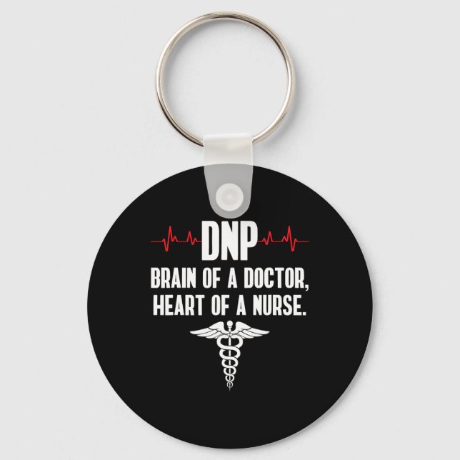 Chaveiro Médico Da Prática De Enfermagem Cérebro Enfermeiro (Frente)