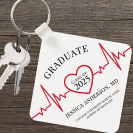 Chaveiro Médico de Enfermagem Elegante