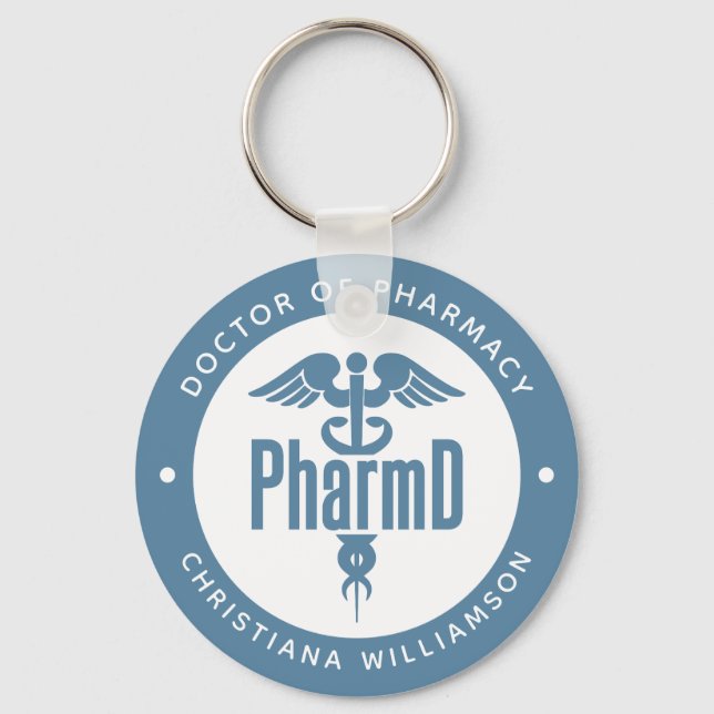 Chaveiro Médico do Farmacêutico de Farmácia (Frente)