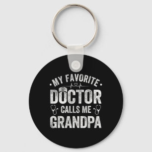 Chaveiro Médico Favorito Me Chama de Vovô no Dia dos Pais
