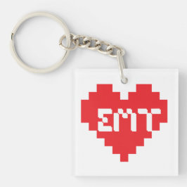 Chaveiro médico médico de emergência me emt health