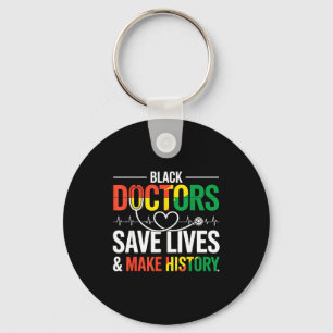 Chaveiro Médicos Negros Salvam Vidas Mês da História Negra