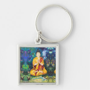 Chaveiro Meditação de Jardim Buddha Maureen Girard