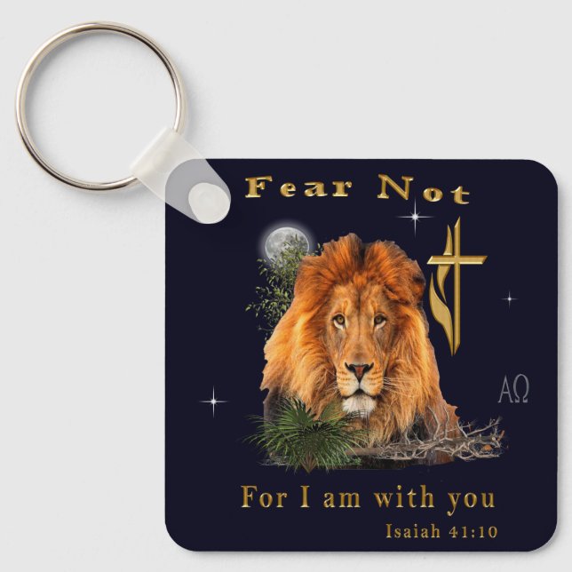 Chaveiro Medo não Isaiah 41:10 (Frente)
