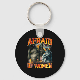 Chaveiro Medroso Com as Mulheres, Lobo Alfa Engraçado Meme