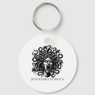 Chaveiro Medusa Legitimamente Furiosa Mitologia Grega Femin