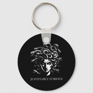 Chaveiro Medusa Legitimamente Furiosa Mitologia Grega Femin