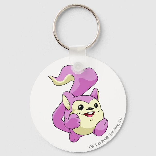 Chaveiro Meerca Pink (Frente)